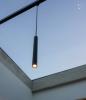 Henger Exterior Black 6W Cylinder LED Pendant IP65